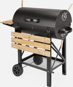 Alice's Garden | BBQ Serge | Houtskool | 114x75x98cm | Zwart -Bbq Gereedschap Winkel 1001x1200