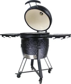 Boets Grill Kamado Grill 21 Inch - 21" - BG21 - Keramisch - Kookoppervlak Ø 44 - Glanzend Zwart -Bbq Gereedschap Winkel 1016x1200 1