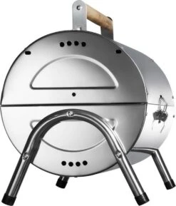 BBQ Collection Houtskoolbarbecue - Cilinder - Chroom 27 BBQ Collection Houtskoolbarbecue - Cilinder - Chroom -Bbq Gereedschap Winkel 1024x1200