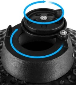 Patton Kamado Grill 13" - Keramisch - Kookoppervlak Ø 28 - Mat Zwart -Bbq Gereedschap Winkel 1066x1200 1