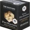 The Bastard Wooden Fire Starters - 24st 350gr - Houtkrullen BBQ - Houtwol Aanmaakkrullen -Bbq Gereedschap Winkel 1066x1200