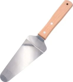 Pizza Schep - Taartschep - Pizzaroller - Pizzasnijder - Aluminium - Lengte 43 Cm - Able & Borret -Bbq Gereedschap Winkel 1067x1200