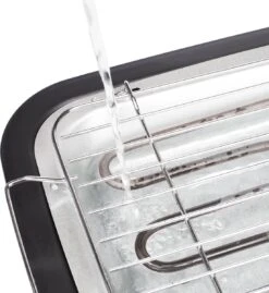 Tristar BQ-2813 Electrische Tafelbarbecue - Grilloppervlak (LxB) 38x22 Cm - 2000W - Zwart -Bbq Gereedschap Winkel 1103x1200