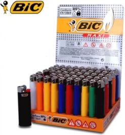 BIC Lighter Aansteker Maxi J26 Display(50stuks) -Bbq Gereedschap Winkel 1114x1200
