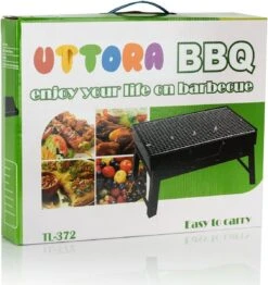 Merkloos Decopatent® Portable Houtskool BBQ - Barbecue - Inklapbaar - Barbecue Houtskool - Tafel Grill - Camping - Strand - Festival - Park -Bbq Gereedschap Winkel 1130x1200 1