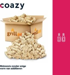Aanmaakkrullen Voor BBQ Of Kachel | 3kg ECO FSC Gecertificeerd Aanmaakhout Barbecue - Biologisch En Duurzaam Aanmaakwokkels - Houtwol Wokkels - Barbeque Aansteker - Aanmaakblokjes - Accessoires - Ongeveer 240 Krullen -Bbq Gereedschap Winkel 1132x1200 2