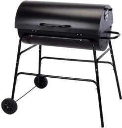 BBQ XL Houtskoolbarbecue - Cilindervorm - Grilloppervlak (LxB) 71 X 35 Cm - Zwart 19 BBQ XL Houtskoolbarbecue - Cilindervorm - Grilloppervlak (LxB) 71 X 35 Cm - Zwart -Bbq Gereedschap Winkel 1141x1200