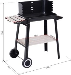 Verrijdbare Barbecue – Houtskool/Briketten - Verstelbare Grillplaat – Houten Tafel – Winscherm – Gewicht 5.9kg 21 Verrijdbare Barbecue – Houtskool/Briketten - Verstelbare Grillplaat – Houten Tafel – Winscherm – Gewicht 5.9kg -Bbq Gereedschap Winkel 1150x1200 2