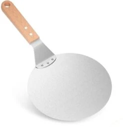 Pizza Schep - Taartschep - Pizzaroller - Pizzasnijder - Aluminium - Lengte 43 Cm - Able & Borret -Bbq Gereedschap Winkel 1164x1200