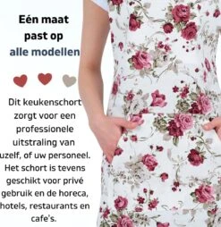 Pedra Keukenschort 60x80 Cm Rode Rozen Kookschort Met Zakken Keukenschort Dames Schort Voor Vrouwen -Bbq Gereedschap Winkel 1167x1200 1