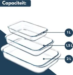 VAIVE 3-delige Ovenschaal Set - Rechthoekig - Glas -Bbq Gereedschap Winkel 1178x1200 6