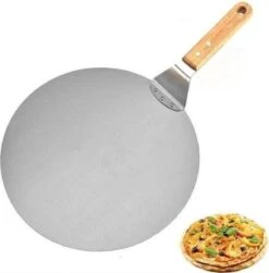 Luxe Pizzaschep Voor Verse Pizza - Extra Groot - RVS 30CM - Grote Pizza Schep Voor Oven Of BBQ Barbecue - Hout Handvat - Pizzaspatel Voor Zelfgemaakte Ovenpizza -Bbq Gereedschap Winkel 1180x1200 1