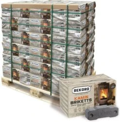 Merkloos Rekord Bruinkool Briketten 1x 18 Stuks - Briketten - Haardhout- Kachel- Lignite - 10 Kg. -Bbq Gereedschap Winkel 1180x1200 4