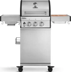 Burnhard Gas BBQ FRED JR. Deluxe - 2 Branders - Incl. Keramische Infraroodbrander & Afdekhoes - Deluxe -Bbq Gereedschap Winkel 1192x1200 2