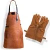 Leren Schort + Leren Handschoenen - Lederen Schort – LICHT BRUIN (Cognac) - Kokschort - BBQ Schort - Kookschort - Vaderdag - Kerst Cadeau Voor Man Vader Opa Papa – 81 Cm X 56 Cm Inclusief Handschoenen Voor De Barbecue 2 Leren Schort + Leren Handschoenen - Lederen Schort – LICHT BRUIN (Cognac) - Kokschort - BBQ Schort - Kookschort - Vaderdag - Kerst Cadeau Voor Man Vader Opa Papa – 81 Cm X 56 Cm Inclusief Handschoenen Voor De Barbecue -Bbq Gereedschap Winkel 1194x1200 1