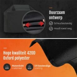 GrillX Barbecue Hoes - 170 X 61 X 117cm - BBQ Hoes Waterdicht - Beschermhoes Inclusief Trekkoord - BBQ Accesoires 11 GrillX Barbecue Hoes - 170 X 61 X 117cm - BBQ Hoes Waterdicht - Beschermhoes Inclusief Trekkoord - BBQ Accesoires -Bbq Gereedschap Winkel 1198x1200 6