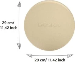 Boska Pizzasteen Deluxe - Voor Oven & BBQ - Knapperige Pizza's - Ø 29.5 Cm - BBQ Accessoires -Bbq Gereedschap Winkel 1200x1003