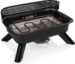 Princess 112252 Hybride Barbecue – Elektrische BBQ - Tafelmodel - 2000W - 44x 29cm - Gebruik Elektrisch Of Met Kolen -Bbq Gereedschap Winkel 1200x1018 1