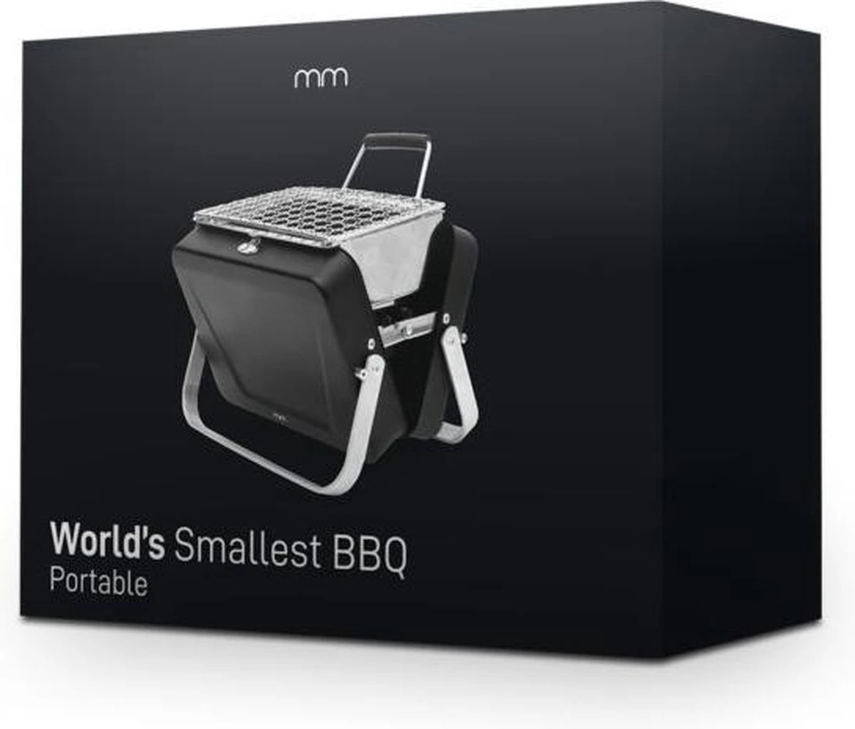 Mikamax Draagbare Mini BBQ - Barbecue - 's Werelds Kleinste Barbecue - Past In Je Broekzak - 18 × 6 × 15,5 Cm - 714 Gram - Mat Zwart 6 Mikamax Draagbare Mini BBQ - Barbecue - 's Werelds Kleinste Barbecue - Past In Je Broekzak - 18 × 6 × 15,5 Cm - 714 Gram - Mat Zwart - Afbeelding 4
