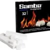 Samba Aanmaakblokjes 32 Stuks Wit Bbq Open Haard -Bbq Gereedschap Winkel 1200x1036 2