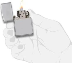 Zippo Lighter Polished Chrome -Bbq Gereedschap Winkel 1200x1044