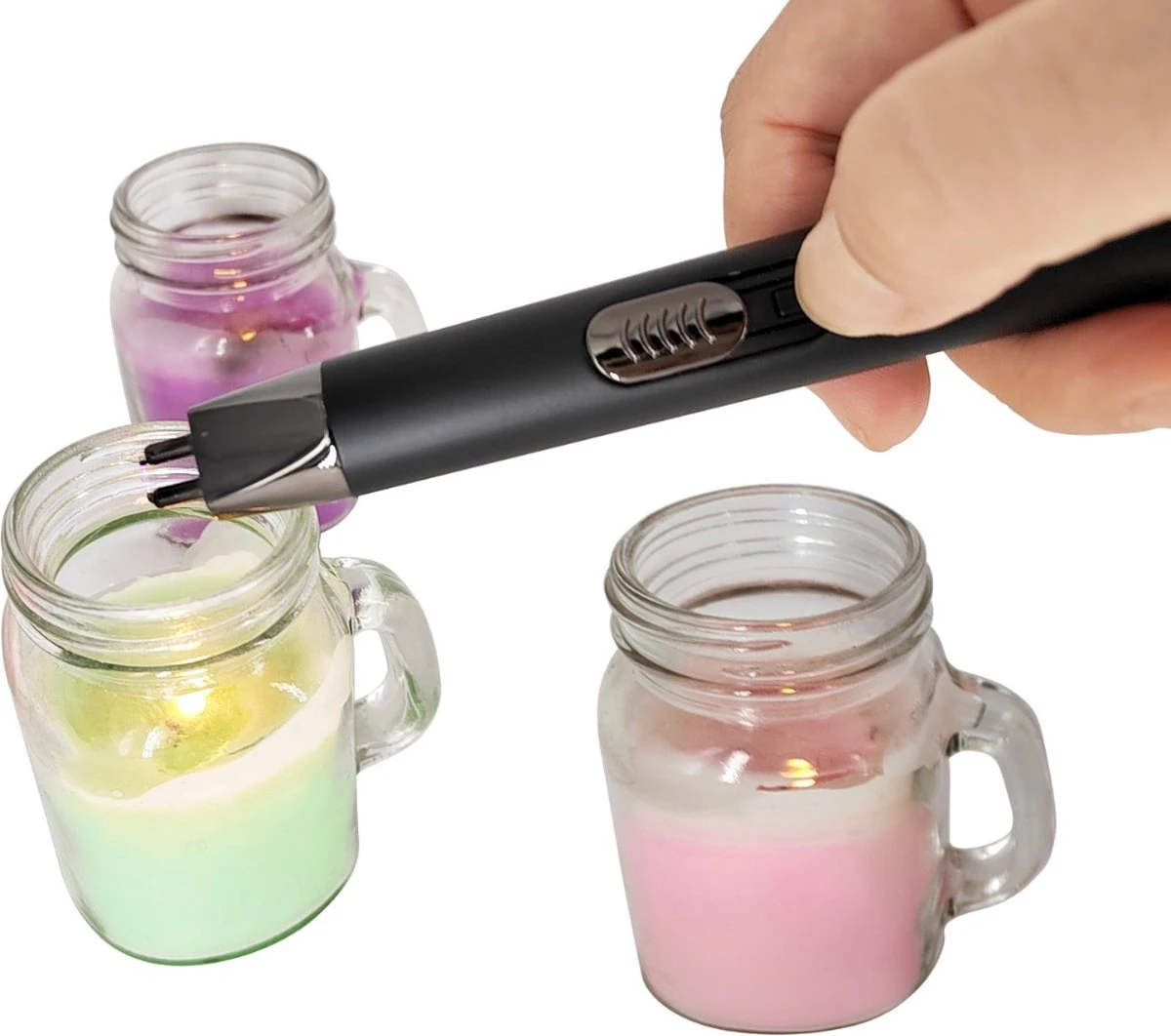 Bowlit PRO 2 Elektrisch Oplaadbare Kaarsen Aansteker Voor Kaarsen, Keuken / BBQ En Vuurwerk Etc. 8 Bowlit PRO 2 Elektrisch Oplaadbare Kaarsen Aansteker Voor Kaarsen, Keuken / BBQ En Vuurwerk Etc. - Afbeelding 6