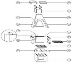Integard Tuinhaard Houtskoolbarbecue Beton Nr. 9 7 Integard Tuinhaard Houtskoolbarbecue Beton Nr. 9 -Bbq Gereedschap Winkel 1200x1071