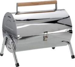 BBQ Collection Houtskoolbarbecue - Cilinder - Chroom 21 BBQ Collection Houtskoolbarbecue - Cilinder - Chroom -Bbq Gereedschap Winkel 1200x1072