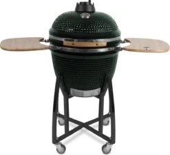 Patton Kamado Houtskool Barbecue - 18" - Grilloppervlak Ø 39 Cm - Met Bluetooth Thermometer - Groen -Bbq Gereedschap Winkel 1200x1093 1