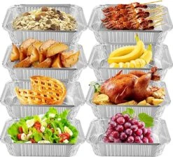 Rechthoekige Aluminium Bakje 850cc - 50 Stuks - 20x14x5 Cm -Bbq Gereedschap Winkel 1200x1093 2