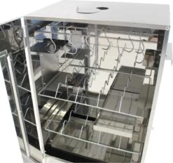 Kynast Exklusiv - Rookoven - Met 3 Etages - Metaal - Grijs 7 Kynast Exklusiv - Rookoven - Met 3 Etages - Metaal - Grijs -Bbq Gereedschap Winkel 1200x1129 3