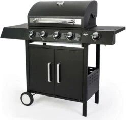 El Fuego San Angelo 4.1 Gasbarbecue - 5 Branders - Zwart -Bbq Gereedschap Winkel 1200x1143 2