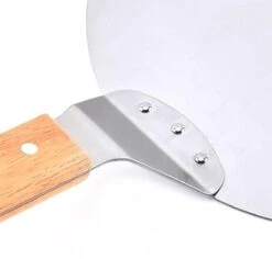 Luxe Pizzaschep Voor Verse Pizza - Extra Groot - RVS 30CM - Grote Pizza Schep Voor Oven Of BBQ Barbecue - Hout Handvat - Pizzaspatel Voor Zelfgemaakte Ovenpizza -Bbq Gereedschap Winkel 1200x1148 1