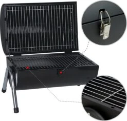 MaxxGarden BBQ - Houtskool Barbecue - Smoker Barbecue - Grilloppervlak (LxB) 38 X 52 Cm - Met Dubbel Grill Vlak - Zwart 14 MaxxGarden BBQ - Houtskool Barbecue - Smoker Barbecue - Grilloppervlak (LxB) 38 X 52 Cm - Met Dubbel Grill Vlak - Zwart -Bbq Gereedschap Winkel 1200x1148 3