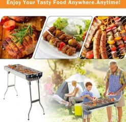 Uten - Houtskoolbarbecue - Opvouwbare Barbecue - Houtskoolbarbecues - Draagbare Camping Barbecue - 430 Roestvrij Staal Grill BBQ - 5-10 Persoon Tuin Buitenfeest - Zilver 14 Uten - Houtskoolbarbecue - Opvouwbare Barbecue - Houtskoolbarbecues - Draagbare Camping Barbecue - 430 Roestvrij Staal Grill BBQ - 5-10 Persoon Tuin Buitenfeest - Zilver -Bbq Gereedschap Winkel 1200x1162 6