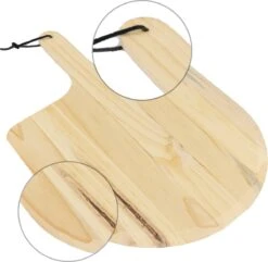 MaxxHome Pizzasteen - BBQ Steen - Maximum Te Verhitten Tot 600 Graden - ⌀33 - Incl. Houten Schep -Bbq Gereedschap Winkel 1200x1169