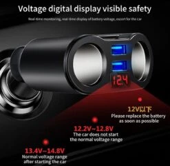 Auto Sigarettenaansteker Splitter - USB Ingang Auto - 2 Sigaretten Aansluitingen - Autolader 11 Auto Sigarettenaansteker Splitter - USB Ingang Auto - 2 Sigaretten Aansluitingen - Autolader -Bbq Gereedschap Winkel 1200x1171 1