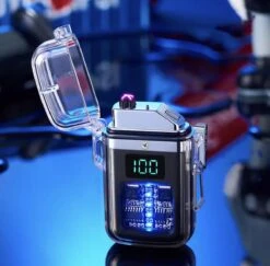 Merkloos Elektrische Plasma Aansteker | USB Oplaadbaar | Wind En Storm Bestendig | Voor Vuurwerk - Pyro Liefhebbers | Zwart