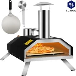 Vevor® Pizza Oven - Professionele Pizza Oven - Buitenkeuken - Pizza Gourmet - Barbecue - RVS - Tot 600°C - Met Draagtas -Bbq Gereedschap Winkel 1200x1191 5