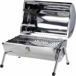 BBQ Collection Houtskoolbarbecue - Cilinder - Chroom 26 BBQ Collection Houtskoolbarbecue - Cilinder - Chroom -Bbq Gereedschap Winkel 1200x1193 4