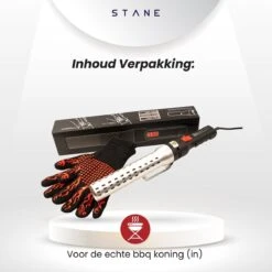 Bbq Aansteker Electrisch - Looftlighter - Bbq Starter - Bbq Accesoires - One Minute Lighter - Incl. Bbq Handschoenen - ®Stane -Bbq Gereedschap Winkel 1200x1200 104