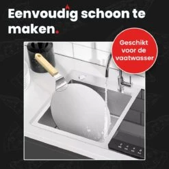 GrillX Pizzaschep Met Pizzasnijder - 30cm - In Luxe Doos - Pizzaspatel Voor BBQ & Oven - BBQ Accesoires Gereedschap -Bbq Gereedschap Winkel 1200x1200 221