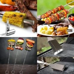 Saveur Royal® 35-delige Barbecue Gereedschapset In Roestvrij Staal - BBQ Grill Set Met Draagtas - Barbecuegerei-sets - Barbecue Accessoires Gereedschap - 35-delig -Bbq Gereedschap Winkel 1200x1200 280