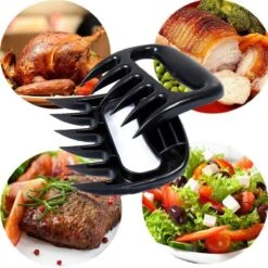 Merkloos Professionele Vleesshredders / Vleesklauwen | Meat Claws | BBQ | Bear Paws | Meat Shredders | Vlees Houders | Barbeque Accesoires | Pulled Pork Klauwen | 2 Stuks -Bbq Gereedschap Winkel 1200x1200 282