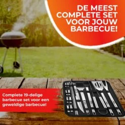 GrillX Barbecue Gereedschap Set - 19-delig - Inclusief Luxe Draagtas - BBQ Accesoires - Gereedschapset -Bbq Gereedschap Winkel 1200x1200 288