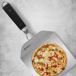 RVS Pizzaschep Inklapbaar Vierkant Handvat - Taartschep - Pizzaspatel BBQ Pannekoeken Spatel -Bbq Gereedschap Winkel 1200x1200 294