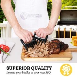 Mountain Grillers Claws-High Quality Meat Claws For American BBQ Pulled Pork-Plastic Meat Claws For Slicing-Vaatwasser Safe Bear Claws Gift Idee -Bbq Gereedschap Winkel 1200x1200 298