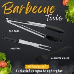 BBQ Gereedschapset - Opbergtas - BBQ Accessoires - BBQ Tang - BBQ Set - BBQ Borstel - BBQ Gereedschap - Roestvrij Staal -Bbq Gereedschap Winkel 1200x1200 309