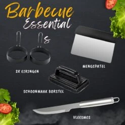 BBQ Gereedschapset - Opbergtas - BBQ Accessoires - BBQ Tang - BBQ Set - BBQ Borstel - BBQ Gereedschap - Roestvrij Staal -Bbq Gereedschap Winkel 1200x1200 312