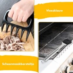 BBQ Accesoires Set Gereedschap Tang Borstel Barbecue Kookgerei - 10 Delig 16 BBQ Accesoires Set Gereedschap Tang Borstel Barbecue Kookgerei - 10 Delig -Bbq Gereedschap Winkel 1200x1200 317
